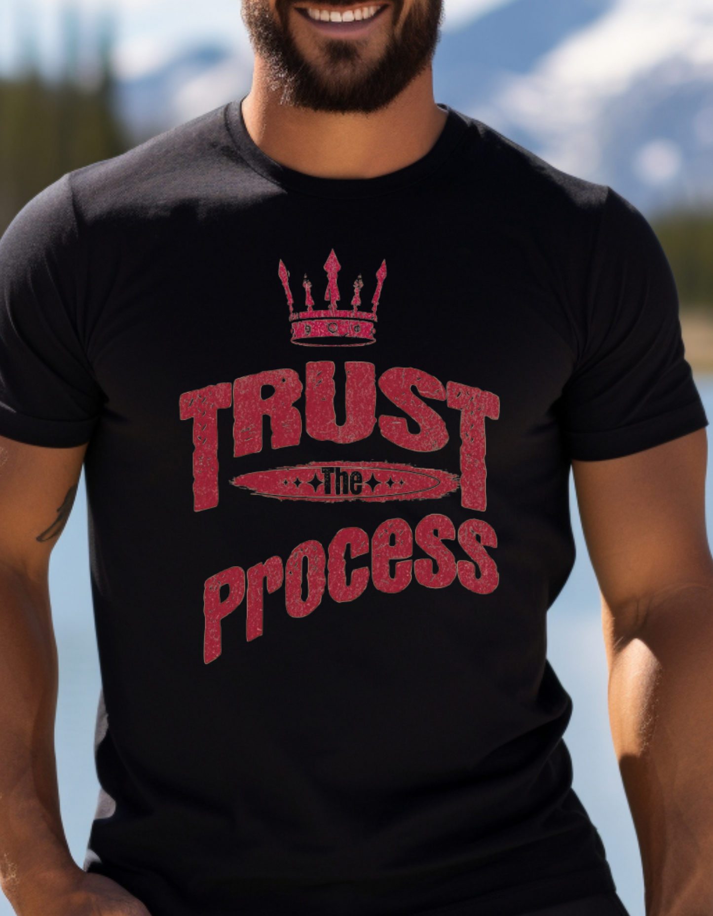 Trust the Process-T Shirt Men