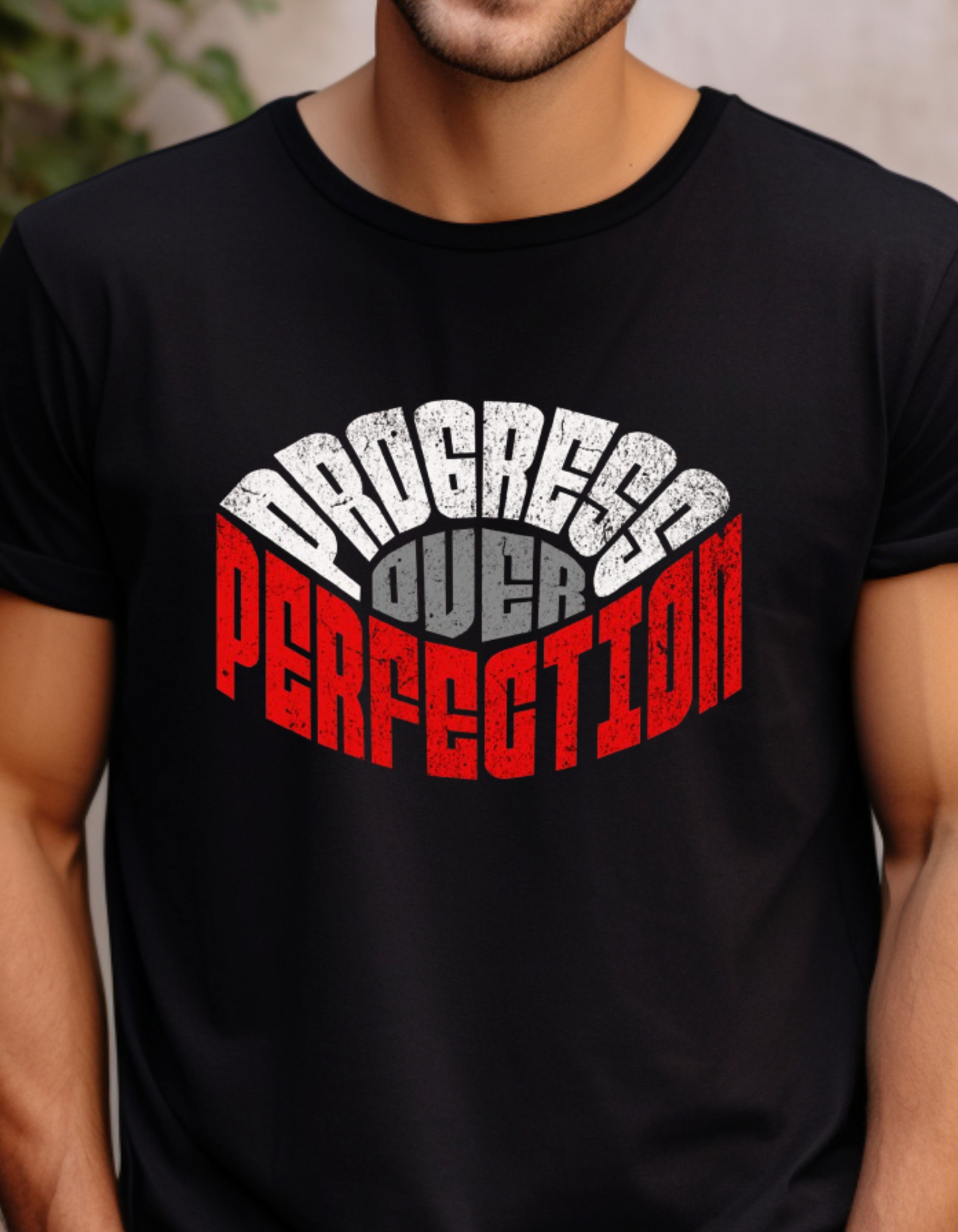 Progress Over Perfection-T Shirt Men