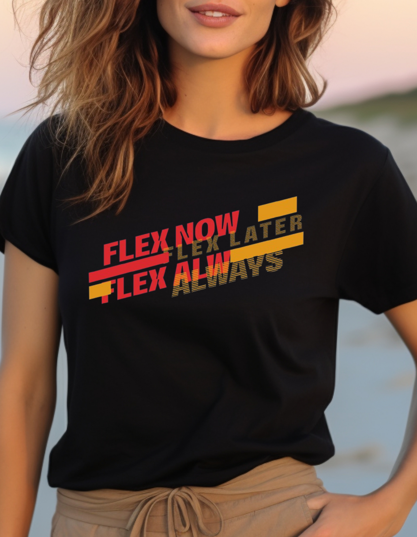 Flex Now Flex Always-T Shirts Women